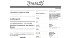 Desktop Screenshot of matamp.de